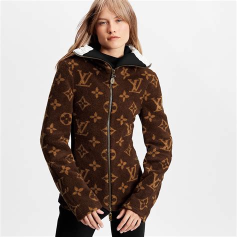 louis vuitton fleece jacke|louis vuitton jacket with pouches.